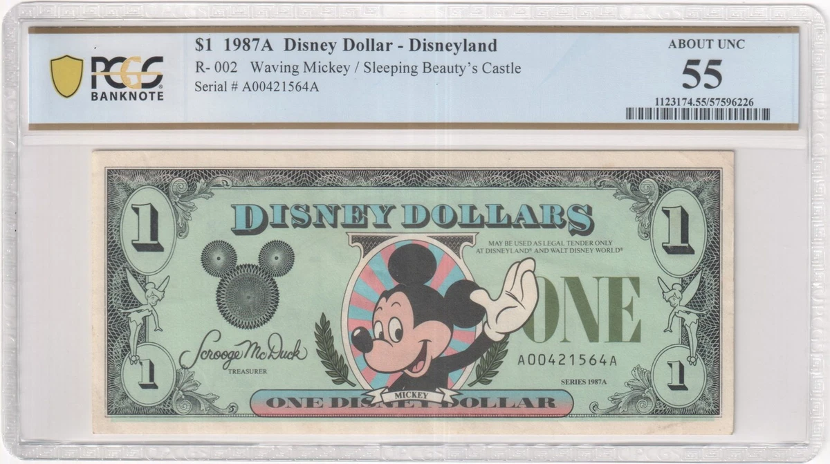 Disney Dollars 1987 for sale | eBay