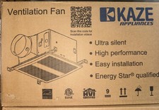 KAZE SEP120 Ultra Quiet Exhaust Ventilation Fan Brand New Still Sealed In Box