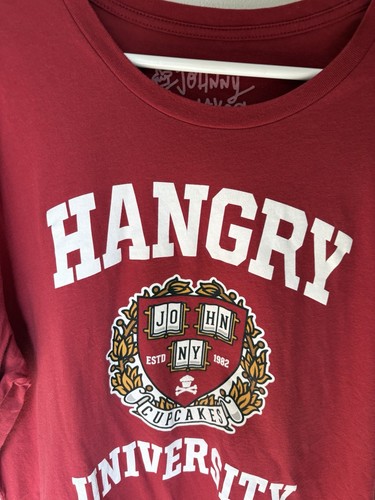 RAR Out of Print Johnny Cupcakes "Hangry University" 2XL T-Shirt Harvard - Bild 2 von 7