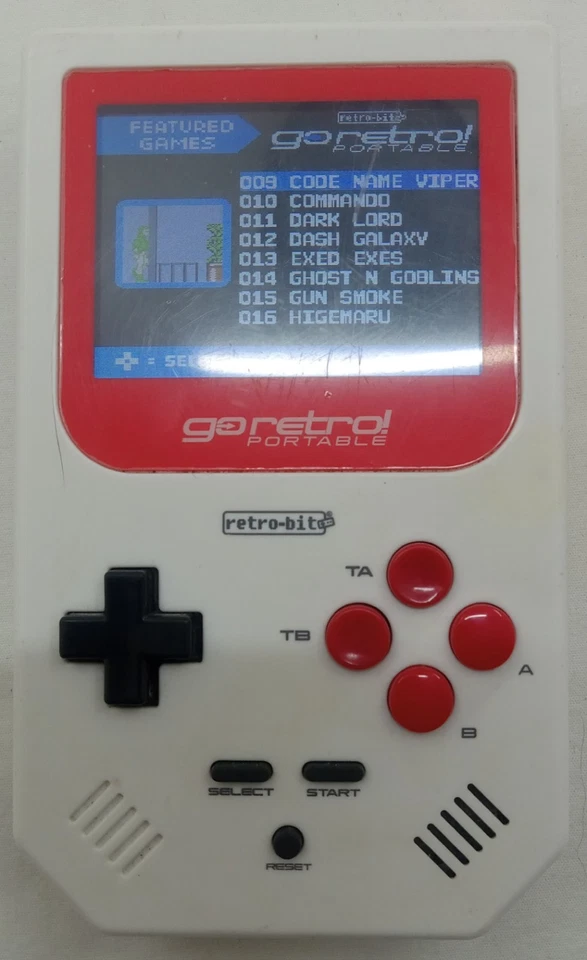 Retro-Bit Go Retro Portable Game Console – 260+ Games – Tested & Working - Image 4 of 4