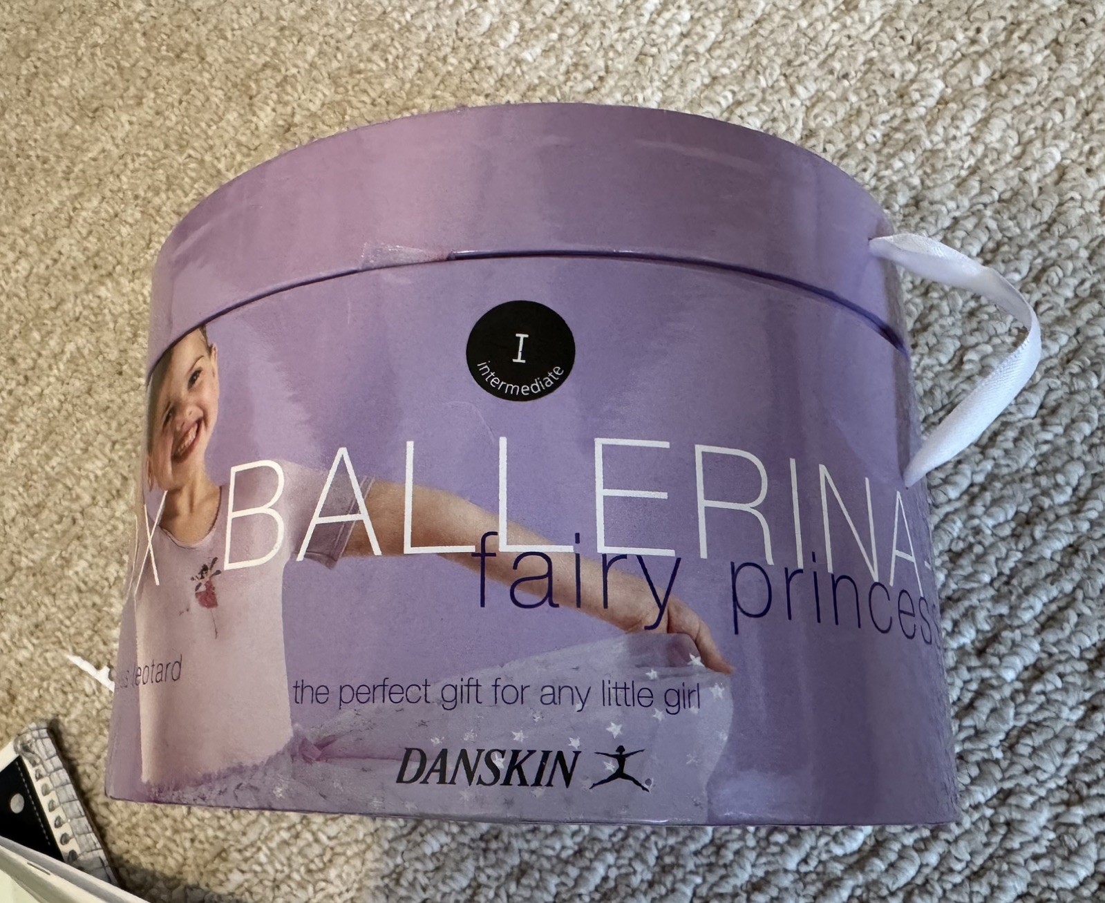 Bailarina Danskin en una caja - Body de leotardo Tutú Medias Nuevo Niña I 6x-7