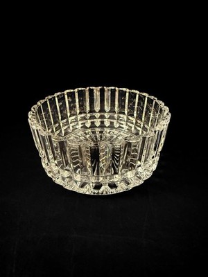 Cristal D Arques Montparnasse Heavy Full Lead Crystal Candy / Nut Bowl