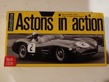 MotorSport VHS Very good condition "Astons In Action" video cassette