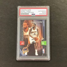 2009 Panini XL Adrenalyn Ronny Turiaf Signed Card AUTO PSA Slabbed Warriors