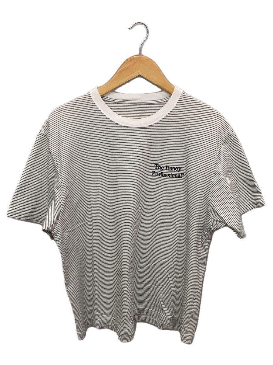 トップス The Ennoy Professional 22SS Border TEE L ENNOY(エンノイ) 22SS ロゴ刺繍ボーダー柄Tシャツ S／S Border
