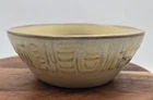 Vtg Frankoma Pottery Maya-Aztec Soup Bowl Woodland Yellow Glaze Replacement