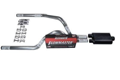 Dodge Dakota 97-05 2.5'' Dual Truck Exhaust Kits Flowmaster Super 40