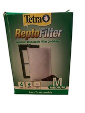 Tetra Repto Filter 4 pack Medium New Open Box