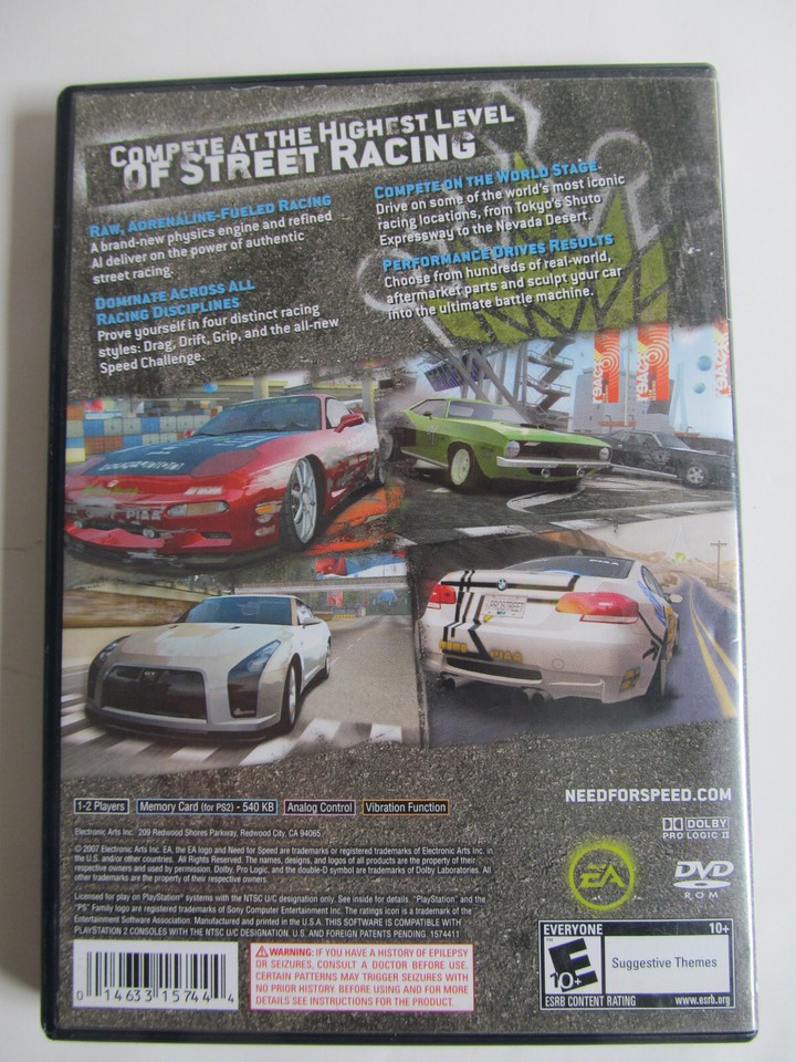 Need for Speed : Poursuite Infernale 2 sur PlayStation 2