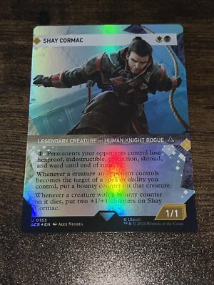 Shay Cormac 0153 Foil Showcase Universes Beyond: Assassin's Creed MTG S2890* | eBay Shay Cormac 0153 Foil Showcase Universes Beyond: Assassin's Creed MTG S2890* | eBay