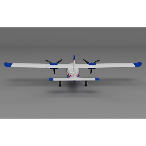 Xfly Partenavia P68 Twin 850mm RC Airplane Gyro Control RTF With 2 Batteries - Picture 11 of 11