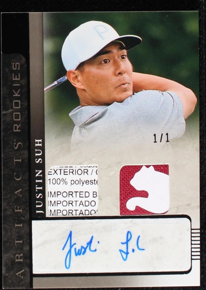 2021 Upper Deck Artifacts - Justin Suh #AR-JS - 1 of 1
