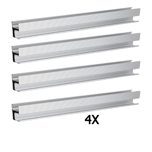 Aluminium Halterung Montageschiene 1,5m für Solaranlagen Aluprofil Montageprofil - Bild 15 von 17