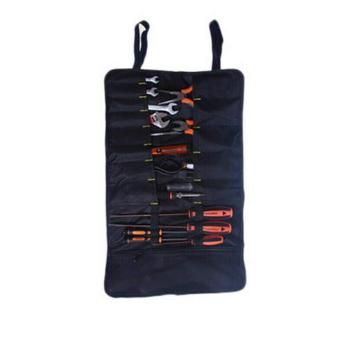 Elektriker Werkzeug Tasche Tasche Aufrollen Aufbewahrung Organizer Taschen Canvas Meißel Werkzeugkit - Bild 3 von 15