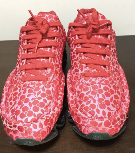 Raf Simons x adidas Bounce red floral 