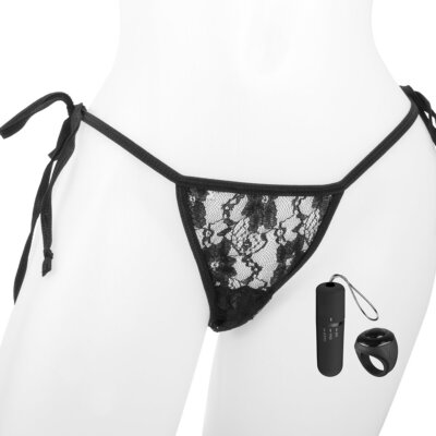 screaming o vibrating panties 3PCS PVD Black Vibrating Barbell Tongue Ring With Retainer 14G 16mm