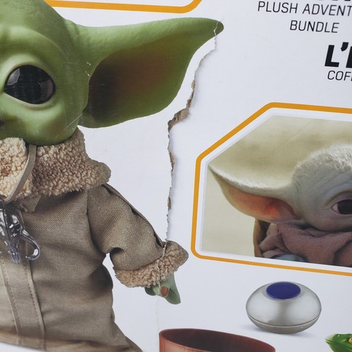 Figurine Star Wars The Child Baby Yoda The Mandalorian avec 4 accessoires 12" de haut - Photo 6/9