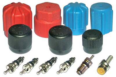 A/C System Valve Core and Cap Kit 4 Seasons For 1987-1993 Plymouth Grand Voyager