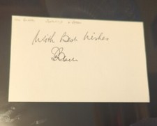 Ian Black Goalkeeper Aberdeen Southampton Fulham Scotland- Hand Signed Card
