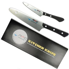 MAC UPK 2pcs UK-60 PK-40 Original Utility Paring Kitchen Knife Molybdenum Steel