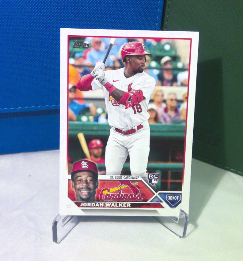 2023 Topps Series 2 - #344 Jordan Walker (RC) St. Louis Cardinals