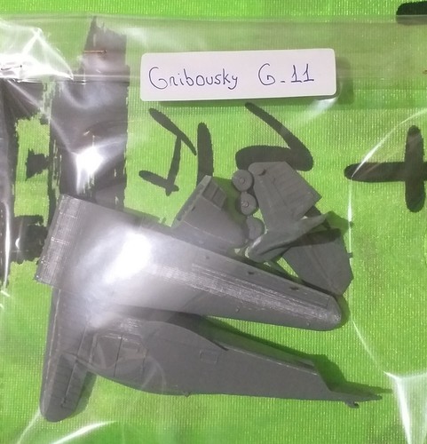 Kit maqueta para montar y pintar - Vehículo militar . Gribowski G-11 - 1/72 - Imagen 2 de 2