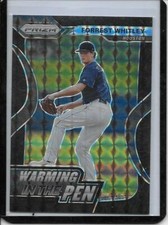 2020 Prizm FORREST WHITLEY Warming in the Pen Black insert 1/1 Houston Astros