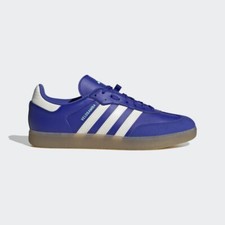 Taglia 11 - Scarpe da Ciclismo ADIDAS Originals Unisex The VELOSAMBA Vegan, Blu Lucido.