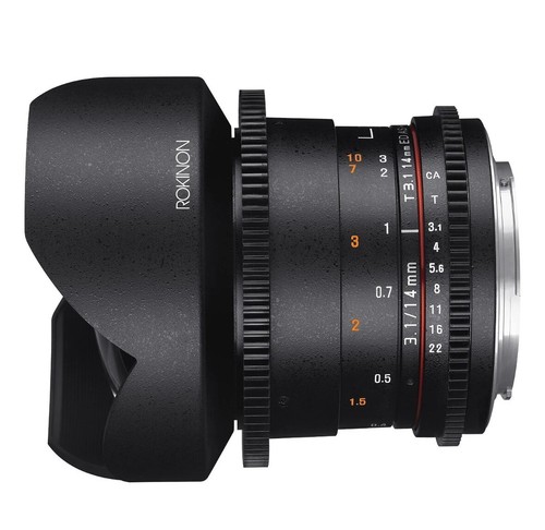 Rokinon 14mm T3.1 Cine DS for Nikon -Super AAA+++ Mint Condition - Picture 4 of 8