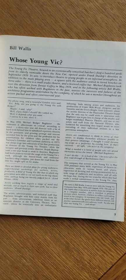 Theatre Quarterly Magazine 1979 - Britannia Theatre Hoxton - Indian Theatre etc. - Image 3 of 4