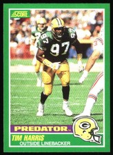 1989 Score Tim Harris    #324 Green Bay Packers