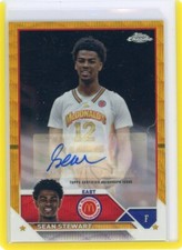 2023-24 TOPPS CHROME #CA-SS SEAN STEWART 