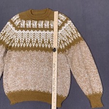 Las mejores ofertas en Suéteres para mujer beige Handmade Acrílico