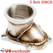 Td04 5 Bolt Turbo Pipe Flange To 3inch V Band Conversion Adaptor For Subaru