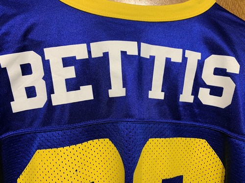 Vintage Jerome "The Bus" Bettis LA Rams Jersey Mens Large Logo NFL XL - Picture 16 of 16