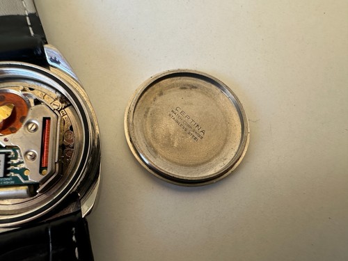 1980's Vintage Certina Saddam Hussein Watch Iraq Commemorative 38mm Special Men - Picture 18 of 24