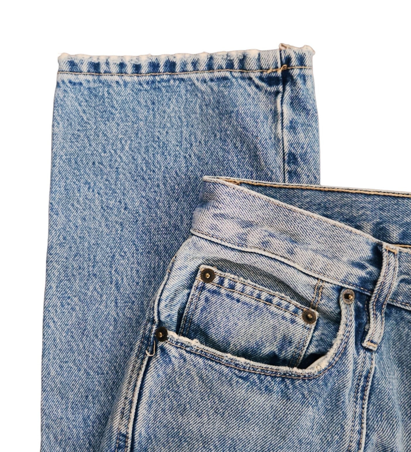 Current Elliott Jeans The Patchwork Cross Over Bl… - image 9