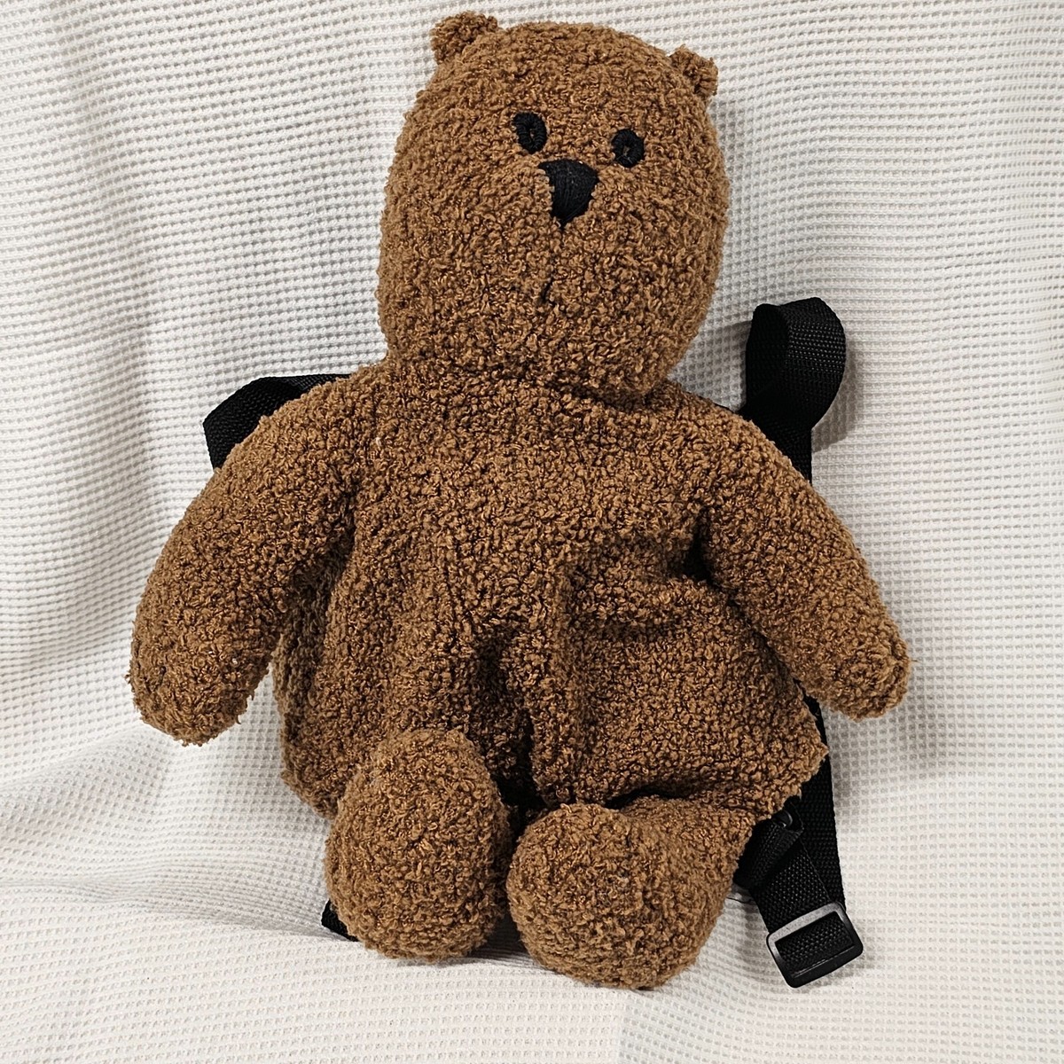 Vintage Gap Brannan Bear Backpack Brown Teddy Bear Plush Bag 