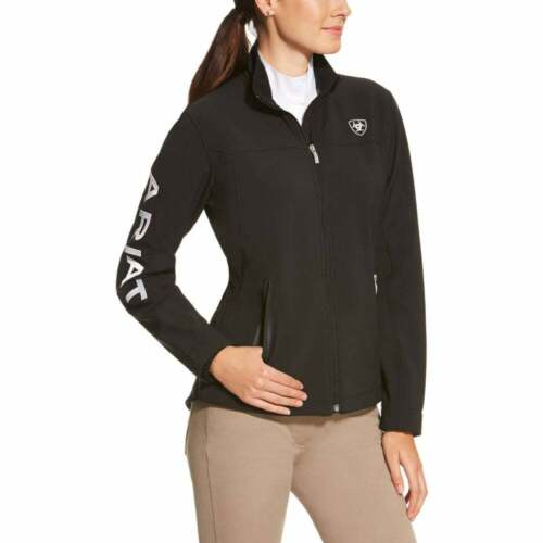 Ariat Womens New Team Softshell Jacket - Sports Jacket - Wind & Water resistant - Picture 1 of 3