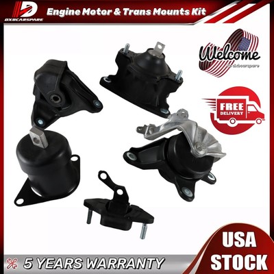 Engine Motor Mount Kit for 08-12 Honda Accord & 09-13 Acura TSX 2.4L Auto Trans