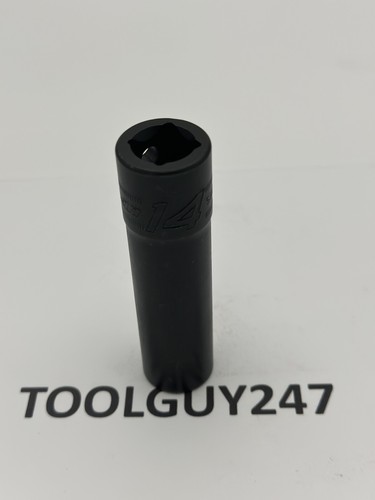 SNAP ON TOOLS USA NEW 1/2" Drive 14mm Metric DEEP 6 Point Impact Socket SIMM140A - 第 5/7 張圖片