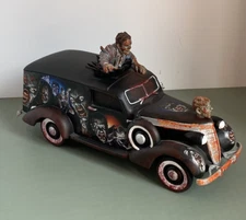 DAVE AIKINS "RISING DEAD ZOMBIE HEARSE" 2016 #0722 IN ORIG BOX W/COA!