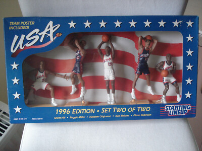 Starting Lineup OLYMPIA Specialpack II G.HILL REGGIE HAKEEM MALONE G.ROBINSON