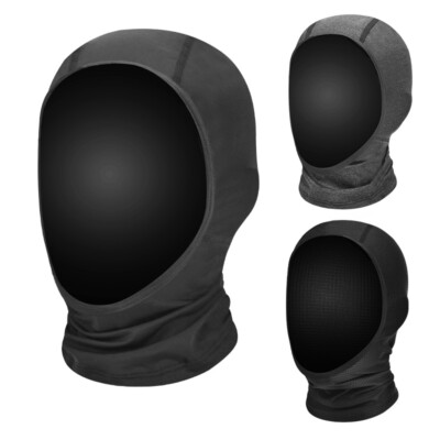 Motorcycle Balaclava Open Face Mask Cooling Soft Helmet Liner Hoods Cap  Headwear