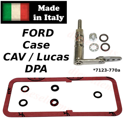 #ad #ad Cav Lucas Top Cover Gasket amp; Throttle for Ford Case DPA Injection Pump Fuel Leak $29.95