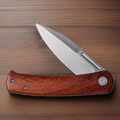 New Civivi Knife Cetos Cuibourtia Wood With Stainless Handle Folding Knife