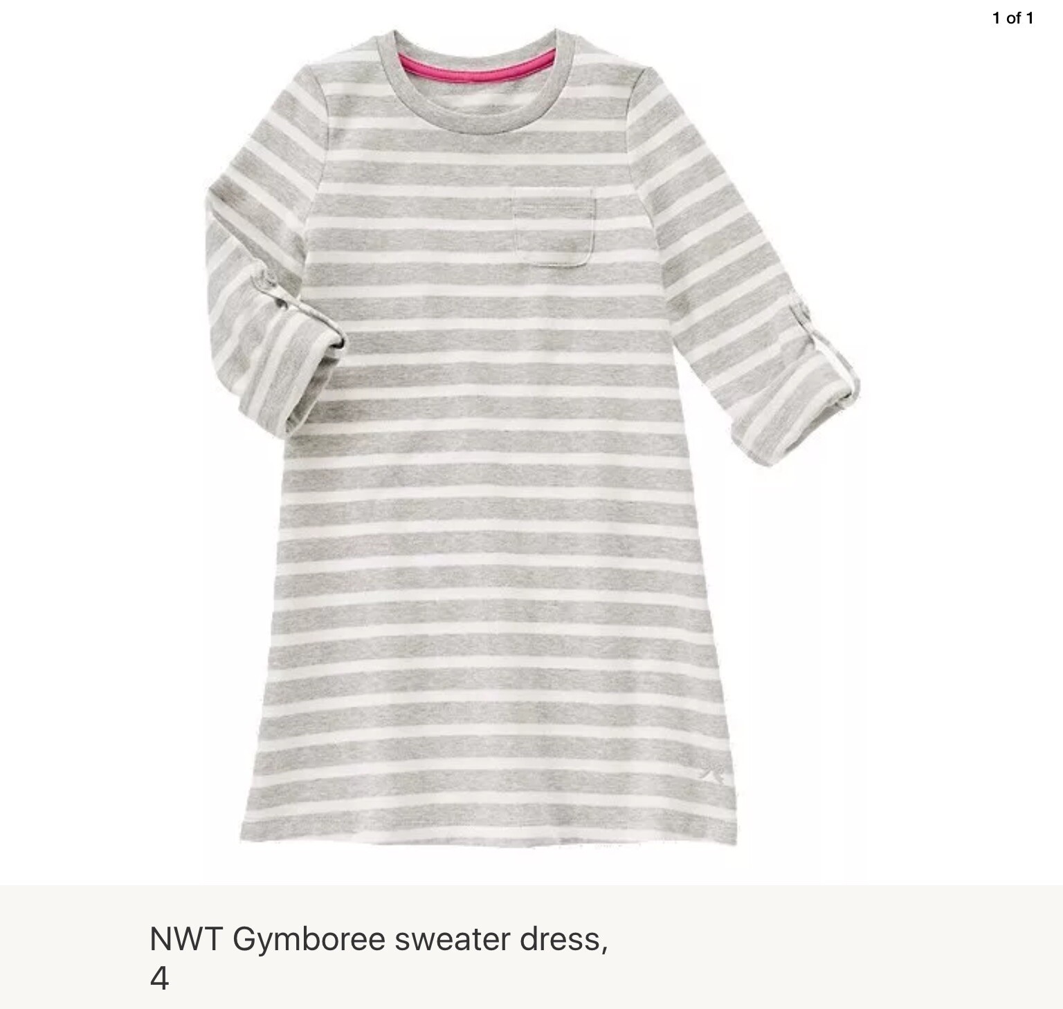 NWT GYMBOREE LONG SLEEVE DRESS, Size 4 | eBay