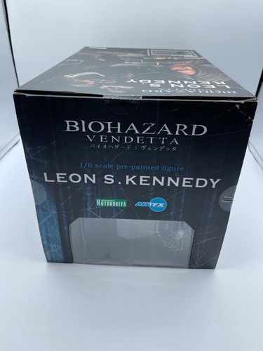 Leon S. Kennedy Kotobukiya artfx Resident Evil Vendetta figura 1/6 nueva sellada - Imagen 7 de 7