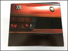 1986 Alfa Romeo Milano Spider Veloce GTV6 Vintage Car Sales Brochure Poster