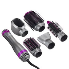 Hair Dryer Brush 5-in-1 Hot Hair Styler Upgraded Negative Ion for Curling